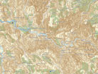 Canyons included in map E32 gps