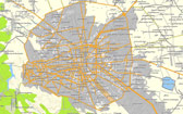 San Luis Potosí en Mapa E32 GPS