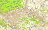 Barranca del Cobre en Mapa E32 GPS