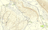 Desierto de Coahuila en Mapa E32 GPS