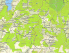 Natural areas included in map E32 gps
