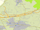 Highways included in map E32 gps