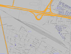 Railroad Tracks included in map E32 gps