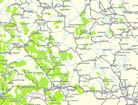 Rivers included in map E32 gps