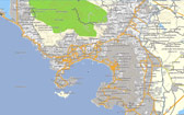 Acapulco in Mapa E32 GPS