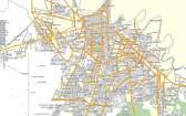 Matamoros in Mapa E32 GPS