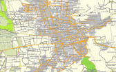 Querétaro en Mapa E32 GPS