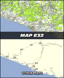 Mexico in Map E32 GPS