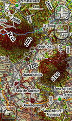 Mapa E32 en GPS