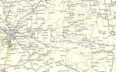 Brechas de Yucatán en Mapa E32 GPS