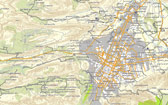 Saltillo en Mapa E32 GPS