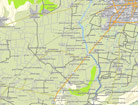 Áreas agrícolas incluídas en mapa E32 gps