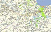 Coatzacoalcos en Mapa E32 GPS